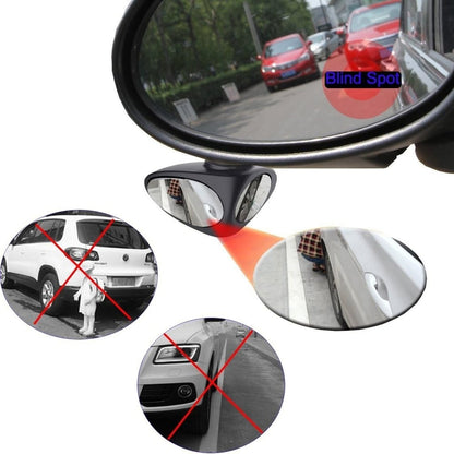 Dodehoekspiegel voor auto – 2-in-1 groothoekspiegel