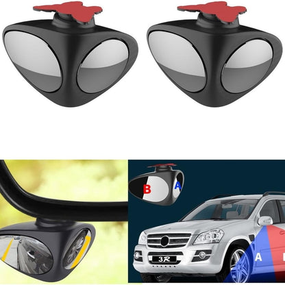Dodehoekspiegel voor auto – 2-in-1 groothoekspiegel