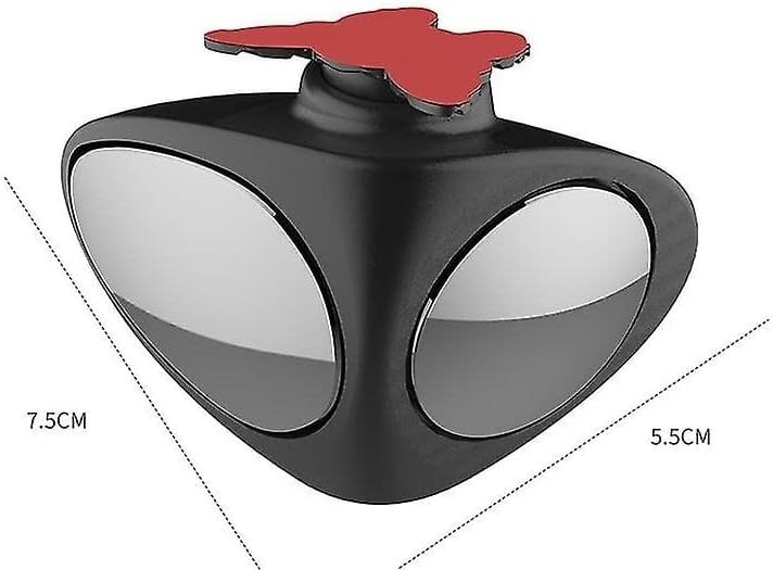 Dodehoekspiegel voor auto – 2-in-1 groothoekspiegel