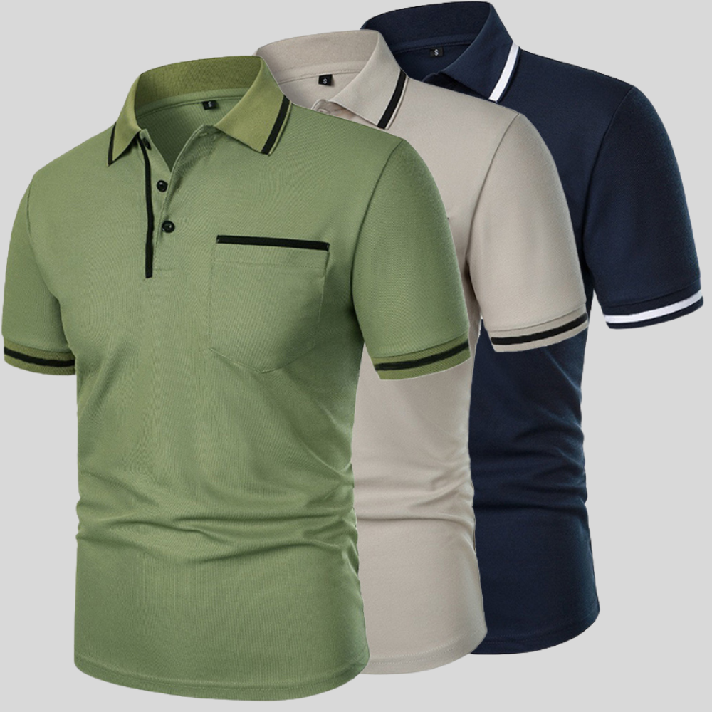 Image of Benjamin | Heren Slim-Fit Poloshirt