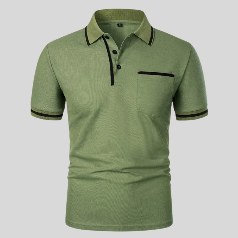 Image of Benjamin | Heren Slim-Fit Poloshirt