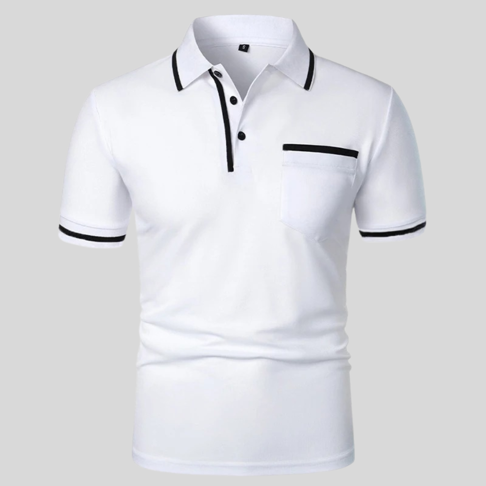 Image of Benjamin | Heren Slim-Fit Poloshirt
