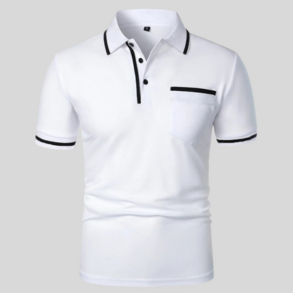 Image of Benjamin | Heren Slim-Fit Poloshirt