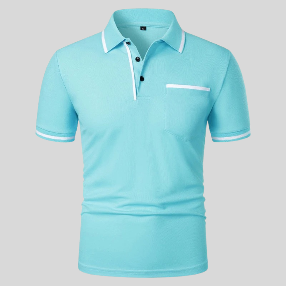 Image of Benjamin | Heren Slim-Fit Poloshirt