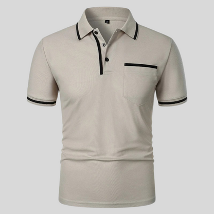 Image of Benjamin | Heren Slim-Fit Poloshirt