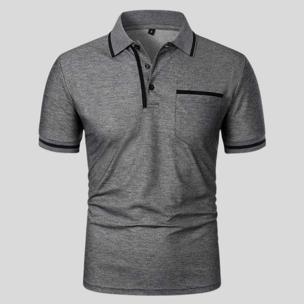 Image of Benjamin | Heren Slim-Fit Poloshirt