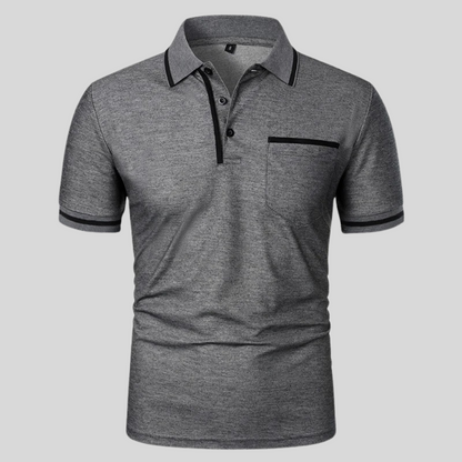 Image of Benjamin | Heren Slim-Fit Poloshirt