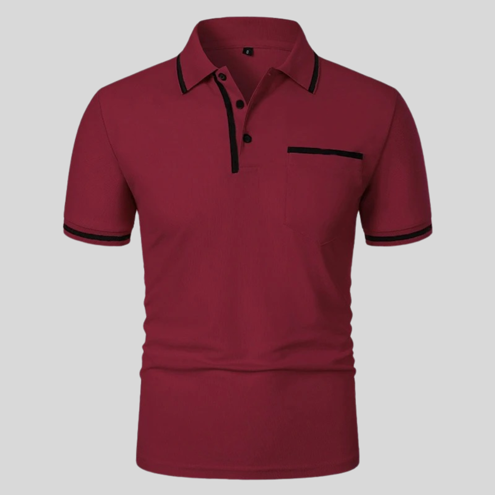 Image of Benjamin | Heren Slim-Fit Poloshirt