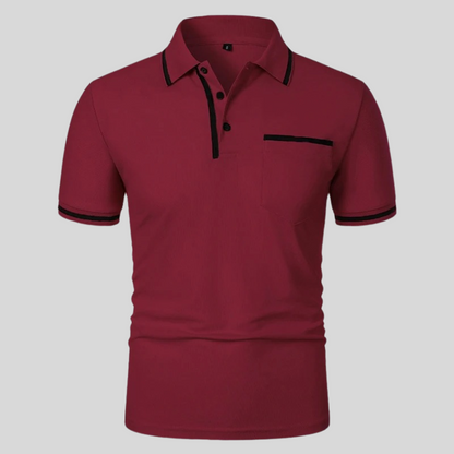 Image of Benjamin | Heren Slim-Fit Poloshirt