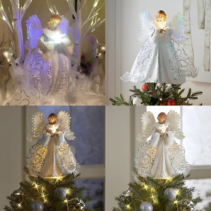 Bewegende kerstboompiek - hemelse engel