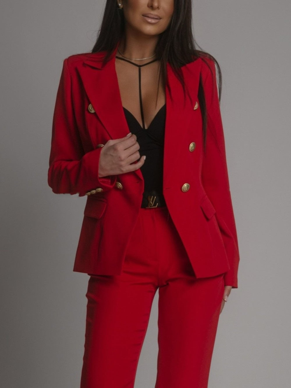 Image of Bo | Dames Double Breasted Blazer Set