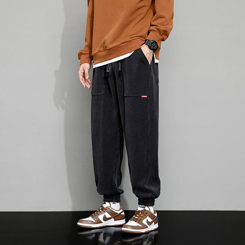 Image of Casper | Heren Jogger Corduroy Broek