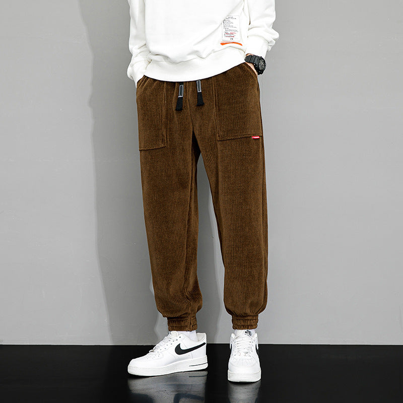 Image of Casper | Heren Jogger Corduroy Broek
