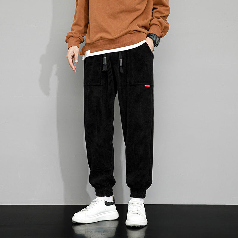 Image of Casper | Heren Jogger Corduroy Broek