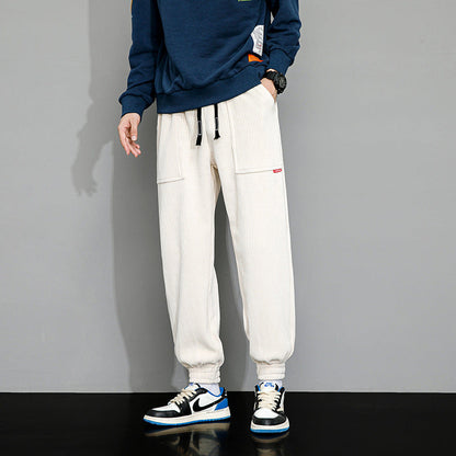 Image of Casper | Heren Jogger Corduroy Broek