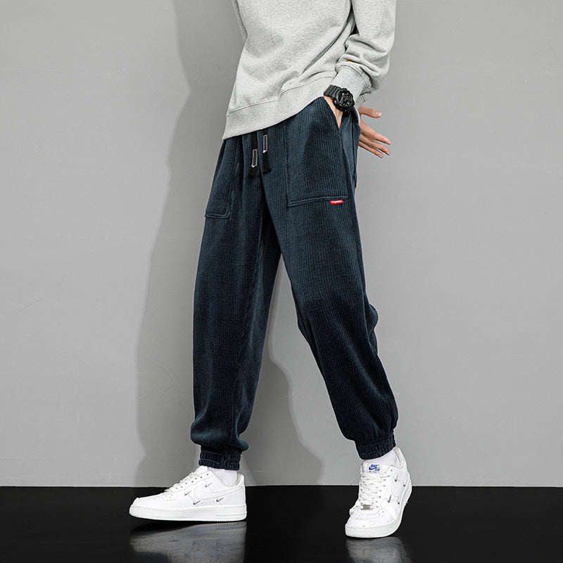 Image of Casper | Heren Jogger Corduroy Broek