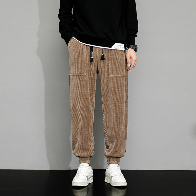Image of Casper | Heren Jogger Corduroy Broek
