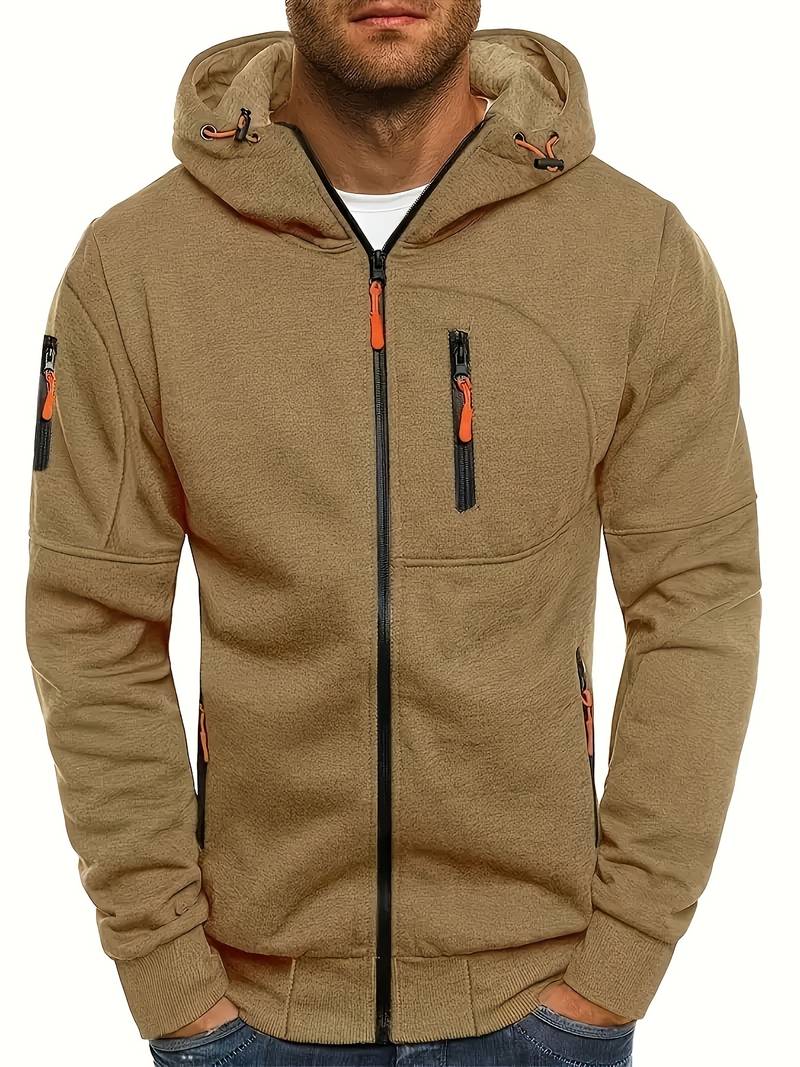 Casual hoodie voor heren met comfortabele pasvorm en stijlvolle details