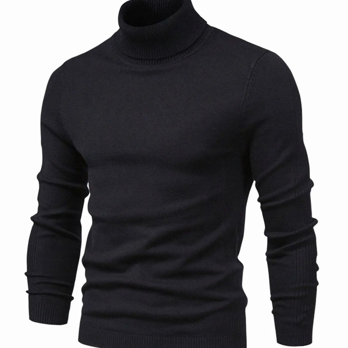 Casual slim-fit coltrui voor heren