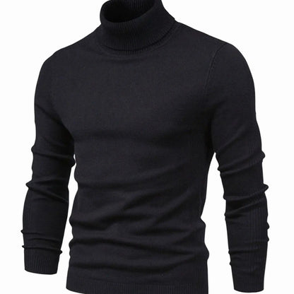 Casual slim-fit coltrui voor heren
