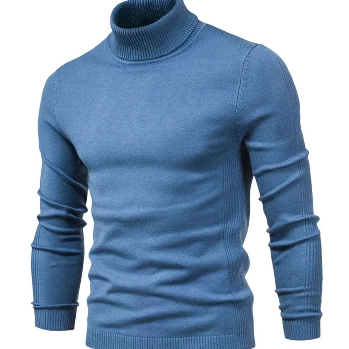Casual slim-fit coltrui voor heren