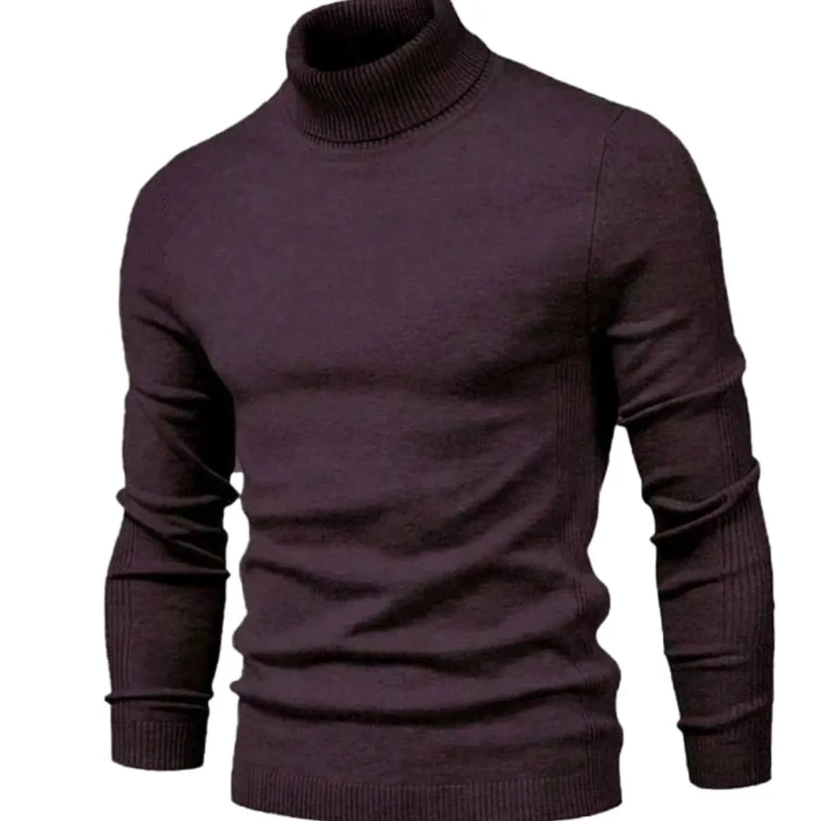 Casual slim-fit coltrui voor heren