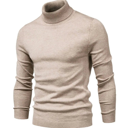 Casual slim-fit coltrui voor heren