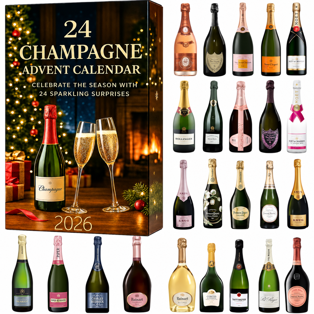 Champagne adventskalender 2026