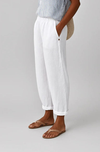 Image of Christel | Dames Cropped Relaxed Fit Broek