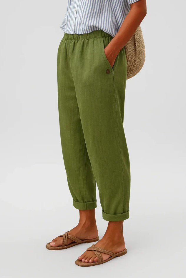 Image of Christel | Dames Cropped Relaxed Fit Broek