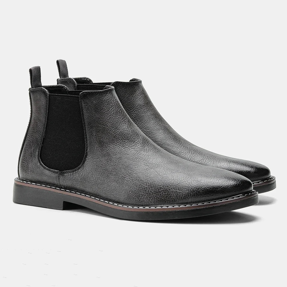 Comfortabele retro chelsea boots voor heren – geschikt voor casual en formele gelegenheden