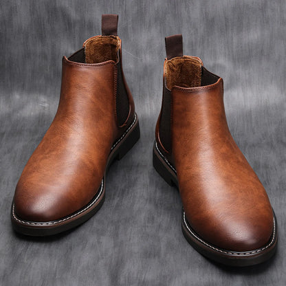 Comfortabele retro chelsea boots voor heren – geschikt voor casual en formele gelegenheden