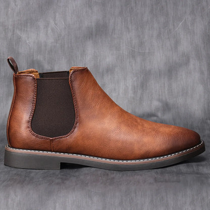 Comfortabele retro chelsea boots voor heren – geschikt voor casual en formele gelegenheden