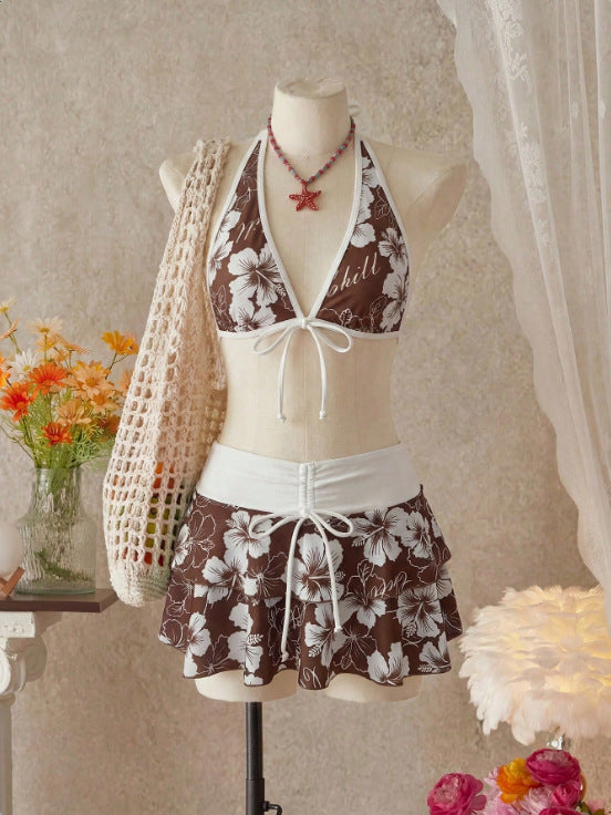 Dames bikiniset met rokje