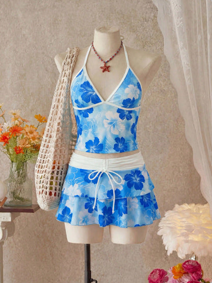 Dames bikiniset met rokje