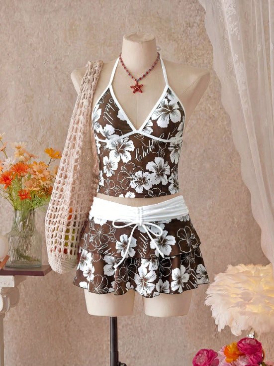 Dames bikiniset met rokje