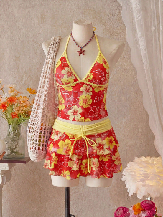 Dames bikiniset met rokje