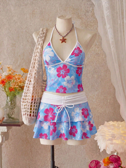 Dames bikiniset met rokje