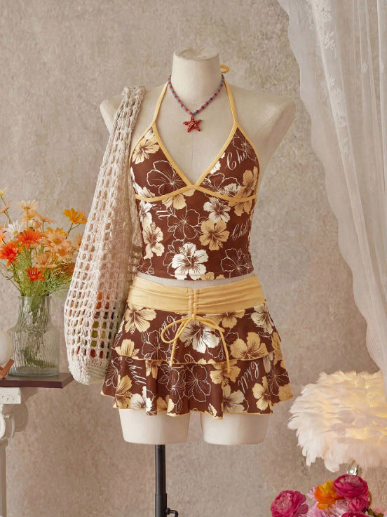 Dames bikiniset met rokje