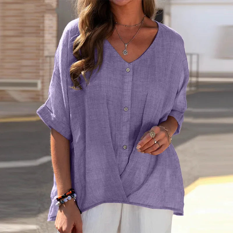Dames Blouse met Knopen - Image 9
