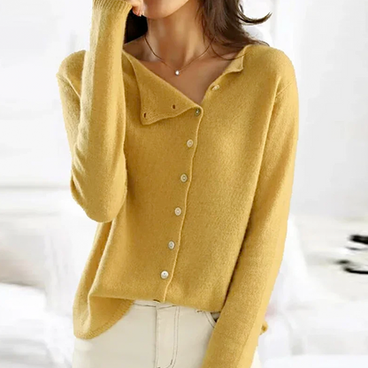 Image of Dames Cardigan met Knopen - Relaxed Fit
