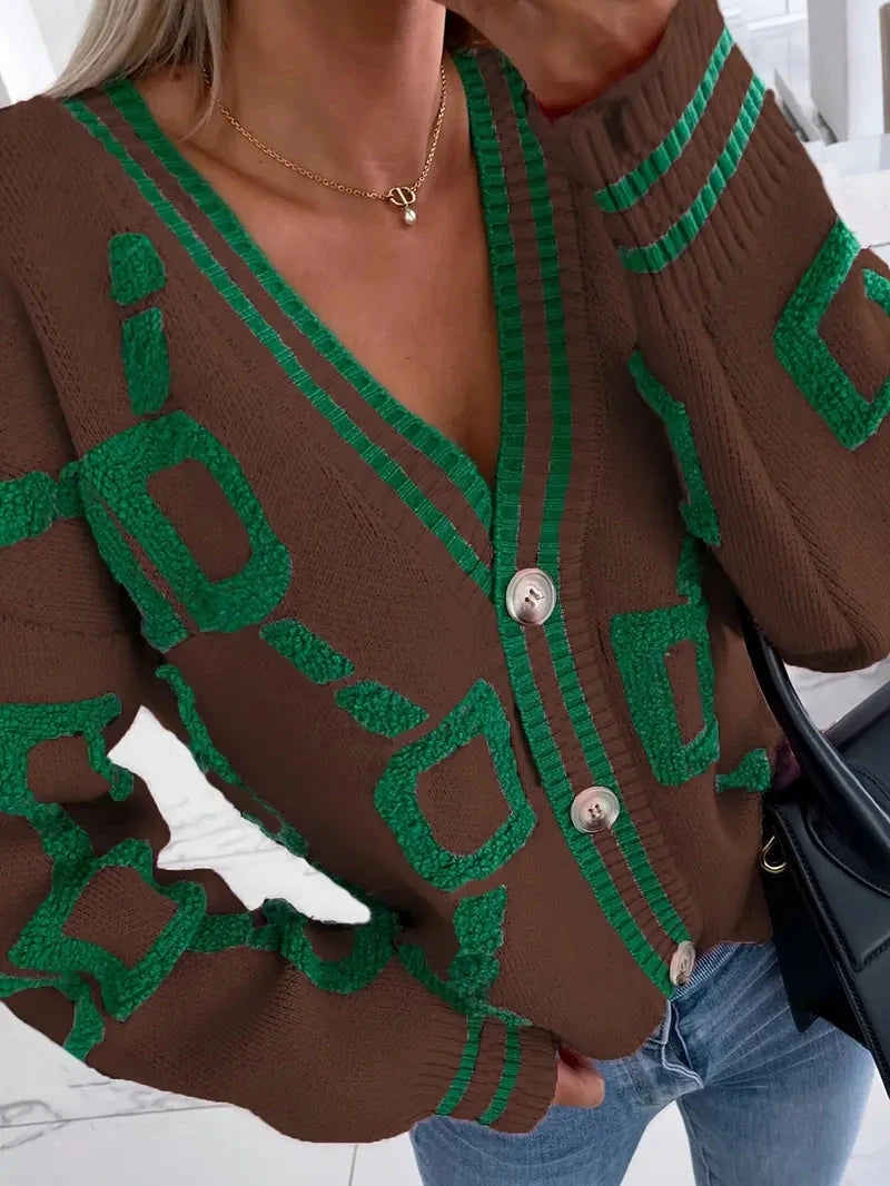 Image of Dames Cardigan met Knopen