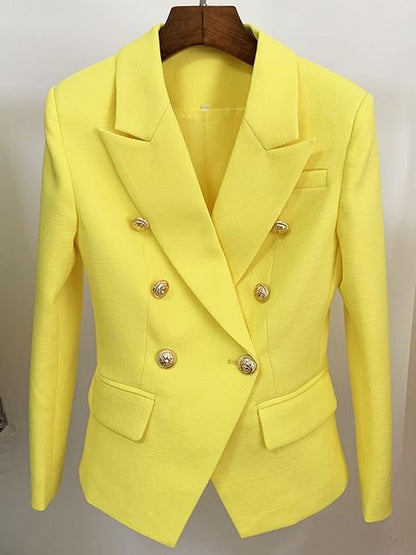 Image of Dames Double Breasted Tailored Fit Blazer Jas