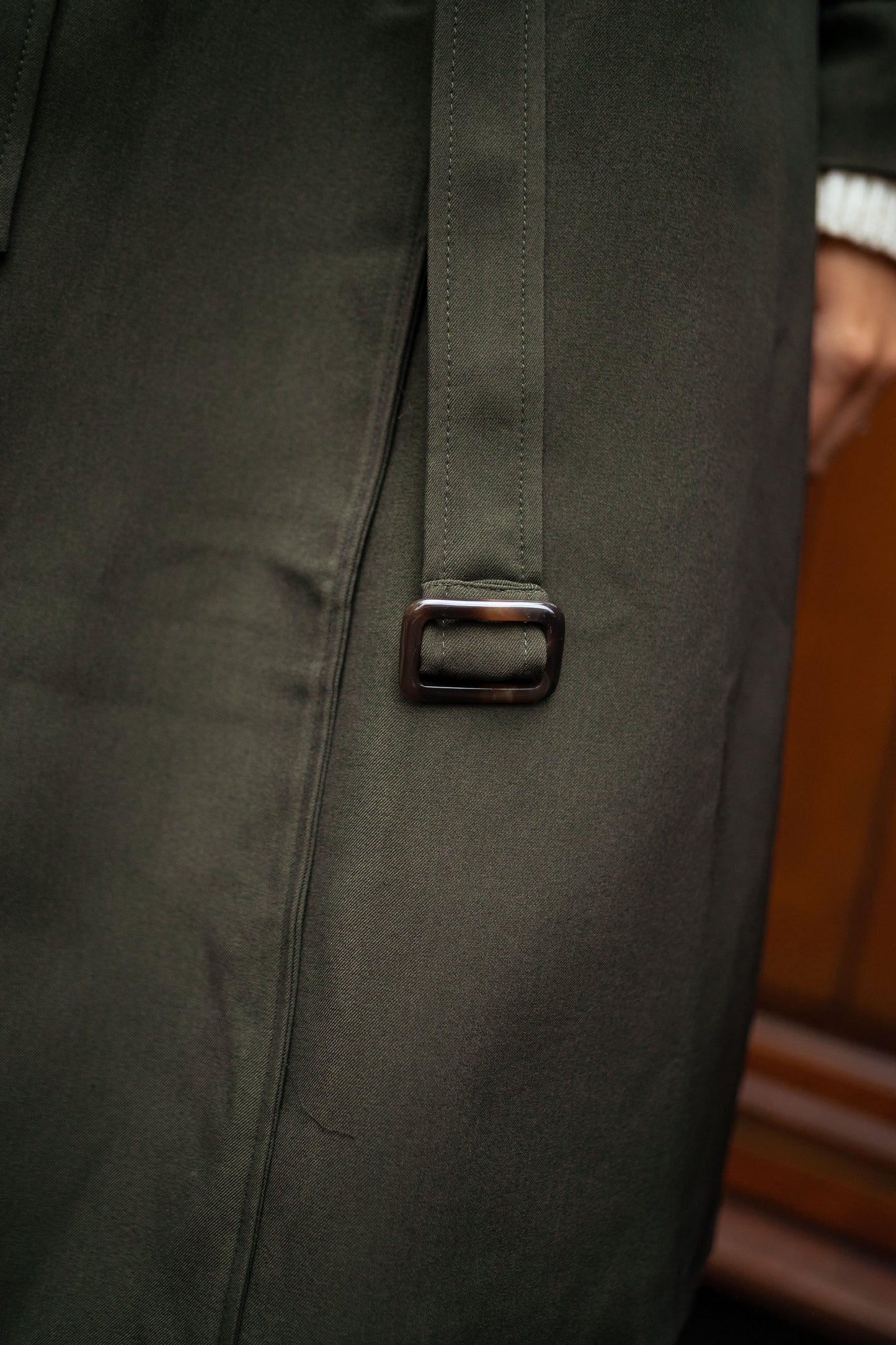 Image of Dames Double-Breasted Trenchcoat