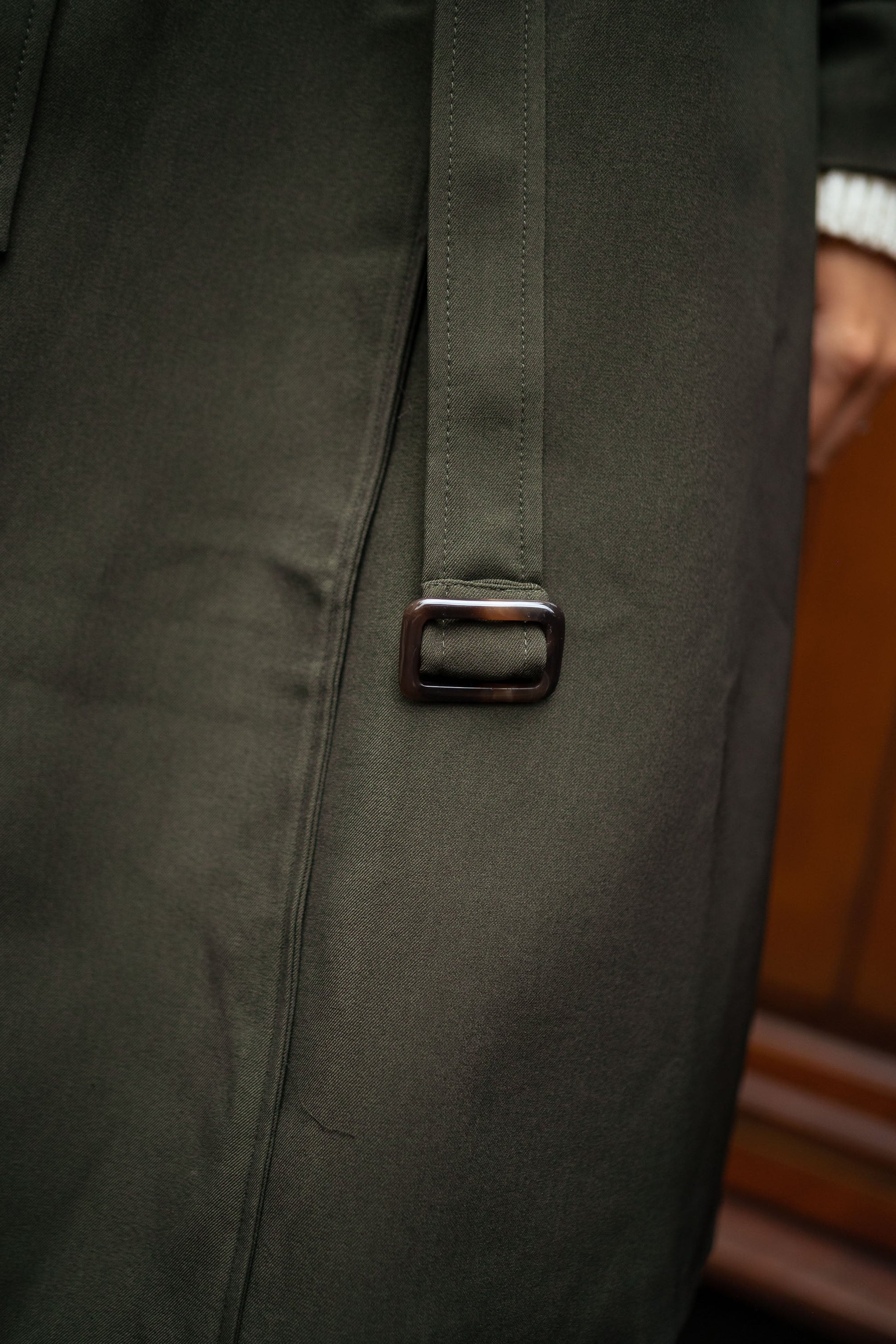 Image of Dames Double-Breasted Trenchcoat