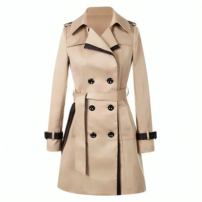 Image of Dames Double-Breasted Trenchcoat
