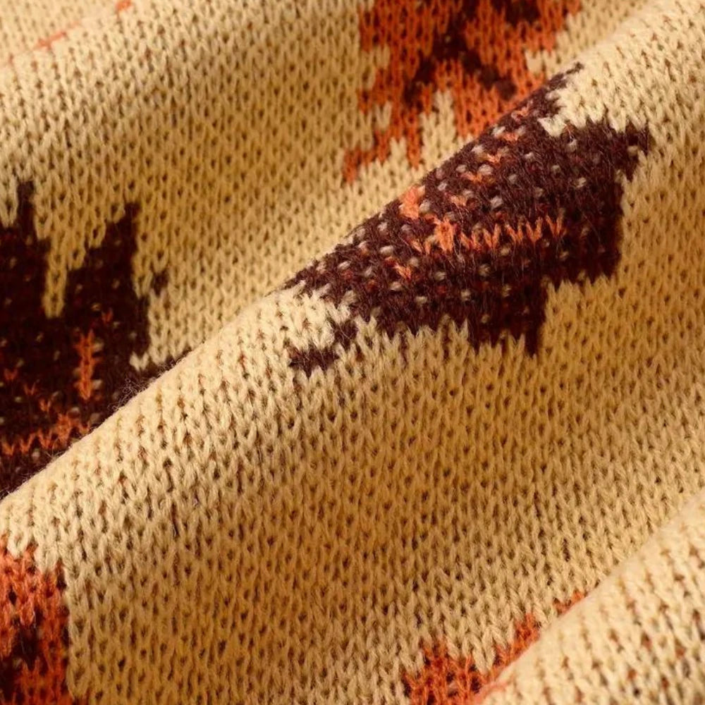 Image of Dames Gemêleerde Ronde Hals Trui