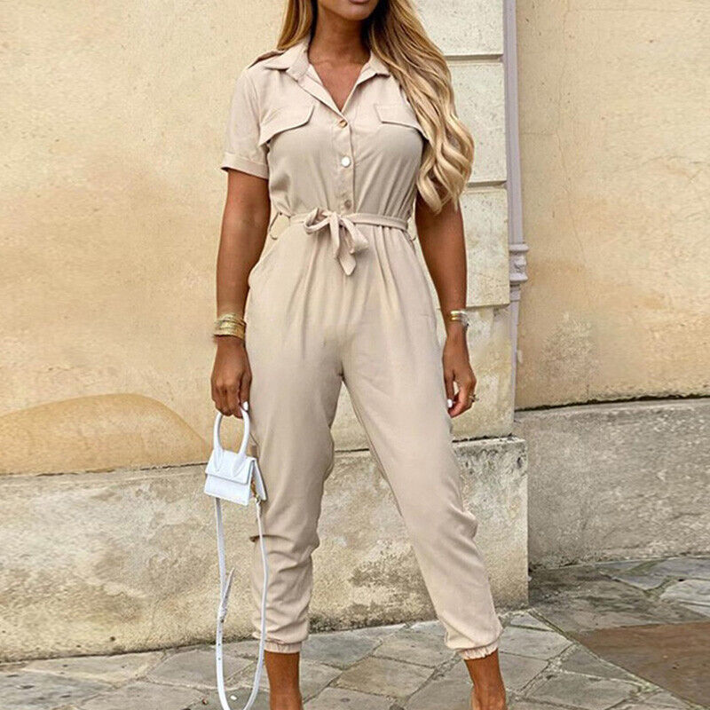 Image of Dames Jumpsuit met Riem