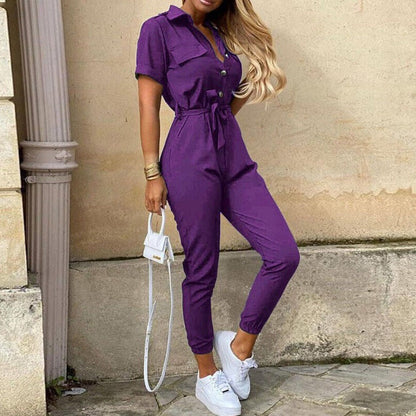 Image of Dames Jumpsuit met Riem