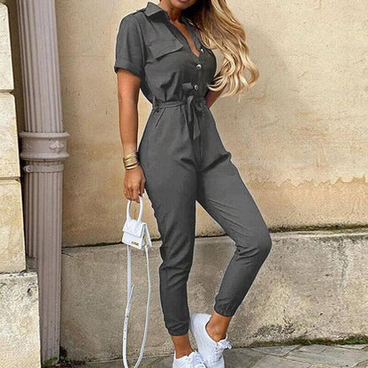 Image of Dames Jumpsuit met Riem